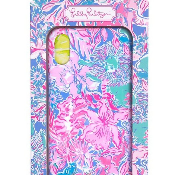 Lilly Pulitzer  Phone X/XS Case  4"W x 7.5"H x 0.75"D - Picture 1 of 7